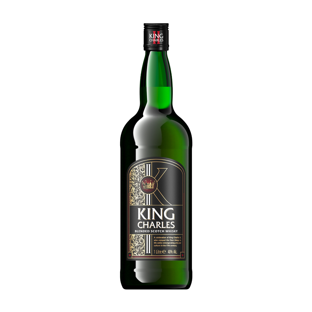 Whisky King Charles Blended Scotch 40% - 1.0L | Alcosphere